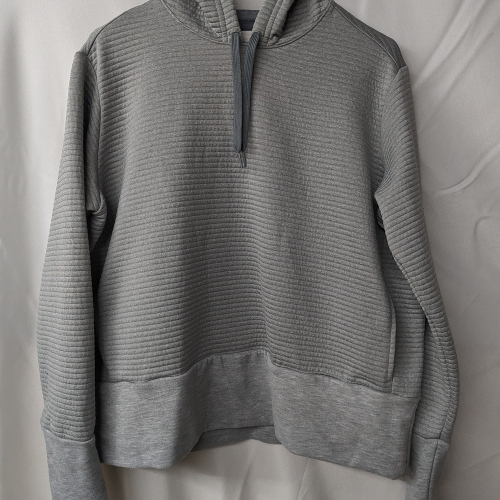 Gray Nike Dri Fit Hoodie Jacket